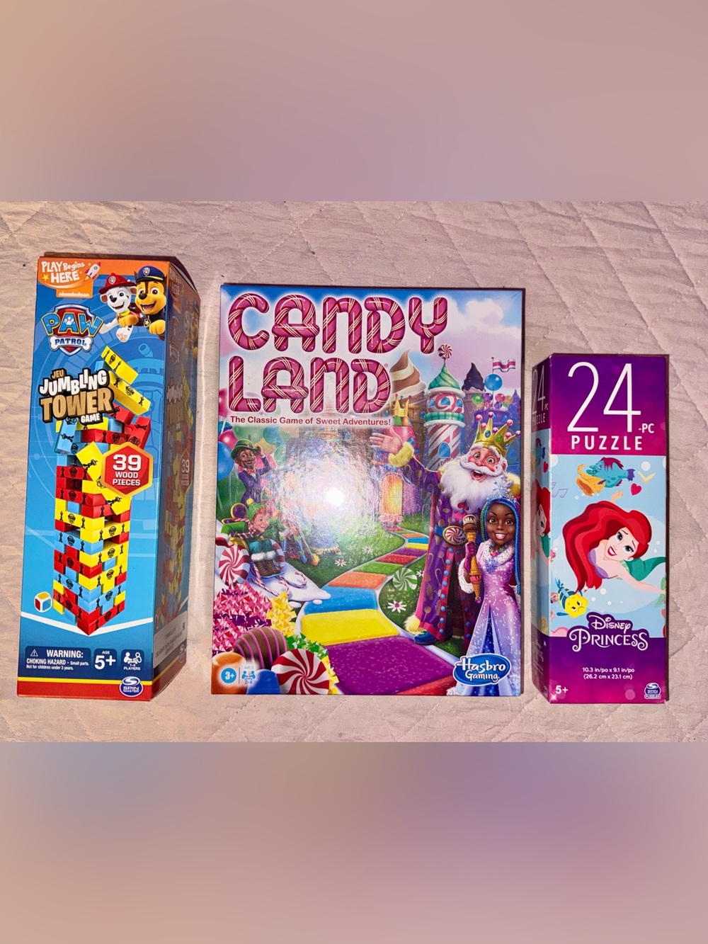 Set of 3 kids Games/Puzzle for Family fun